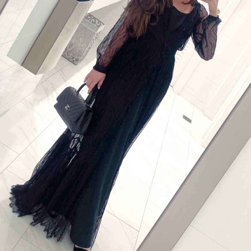 Black Lace Gown ♥️
